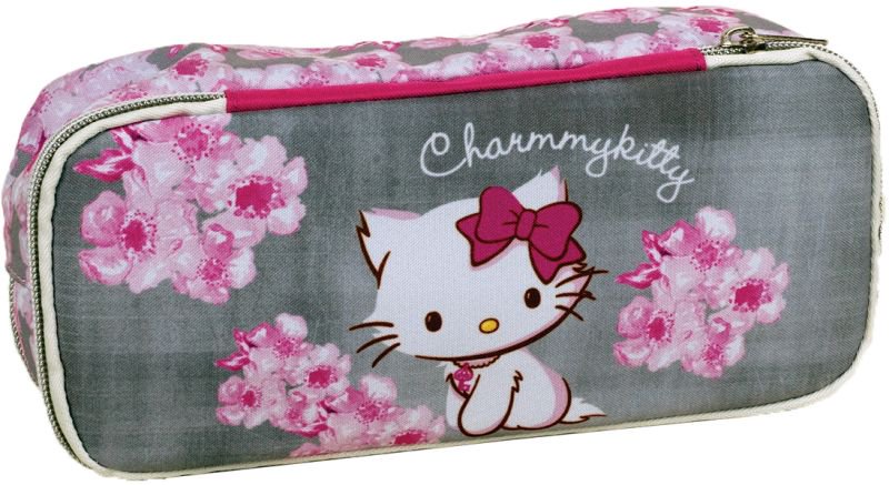 Charmmy Kitty Cherry Flower Κασετίνα Οβάλ
