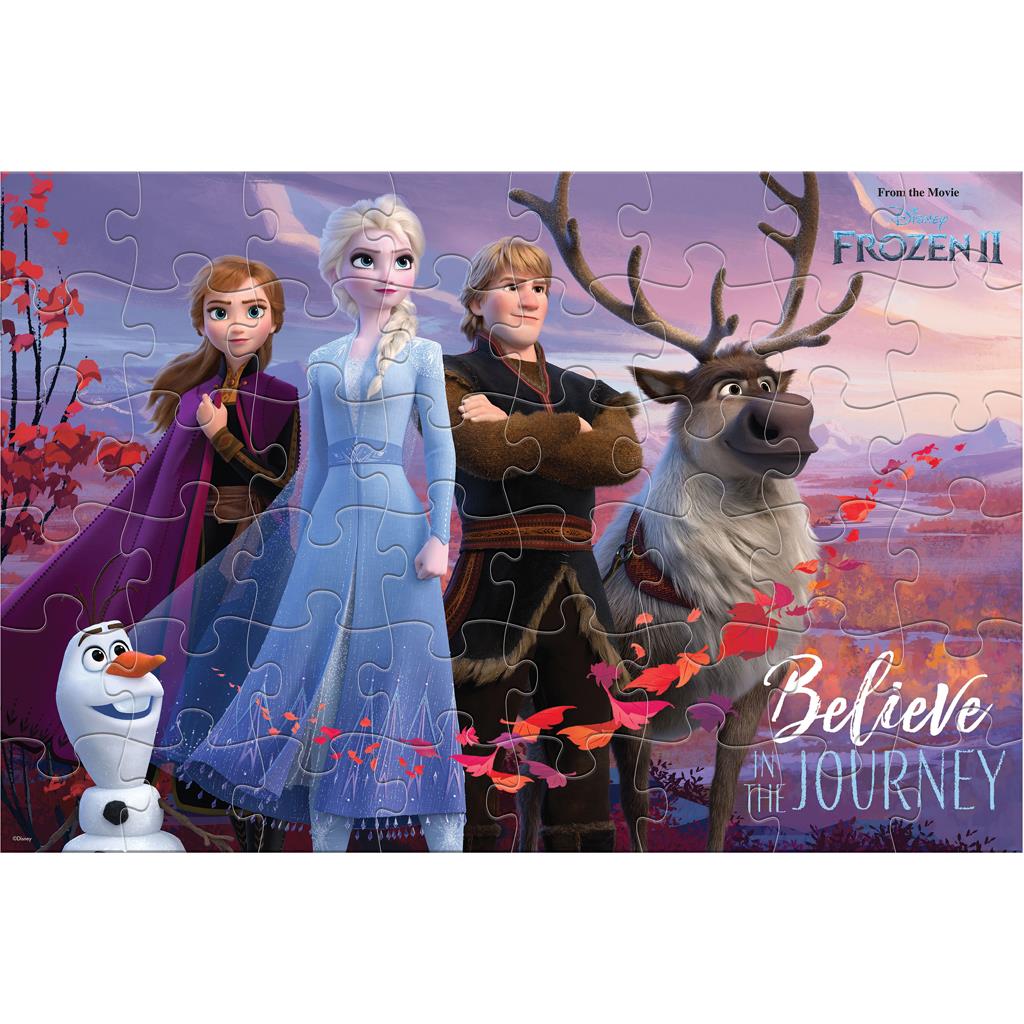 ΠΑΖΛ ΧΡΩΜΑΤΙΣΜΟΥ ΔΑΠΕΔΟΥ DISNEY FROZEN 2 ΟΨΕΩΝ 48 ΤΜΧ., 90X60 ΕΚ.