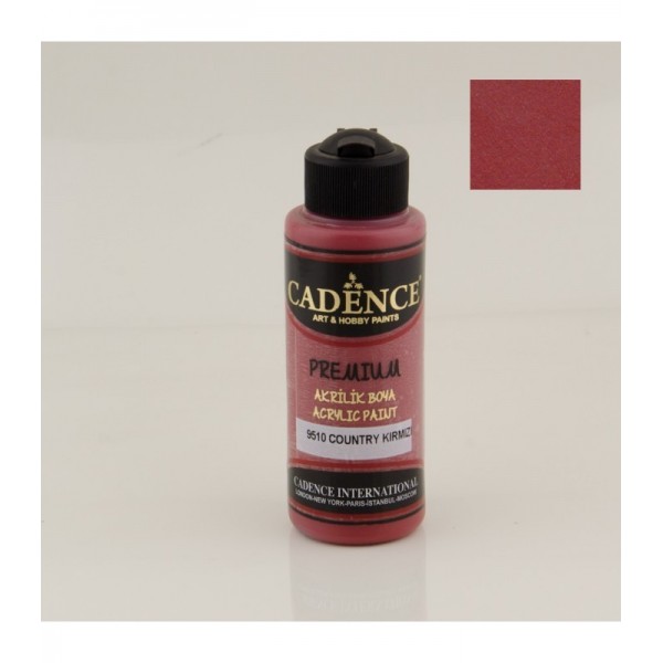 Acrylic Paint 120ml Country Red