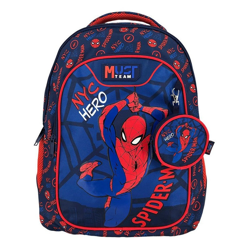 τσαντα-πλατης-δημοτικου-spiderman-nyc-hero-must-team-3-θηκες