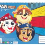 Gim Μπλοκ Ζωγραφικης 23χ33 40 Φυλλα Stickers Paw Patrol